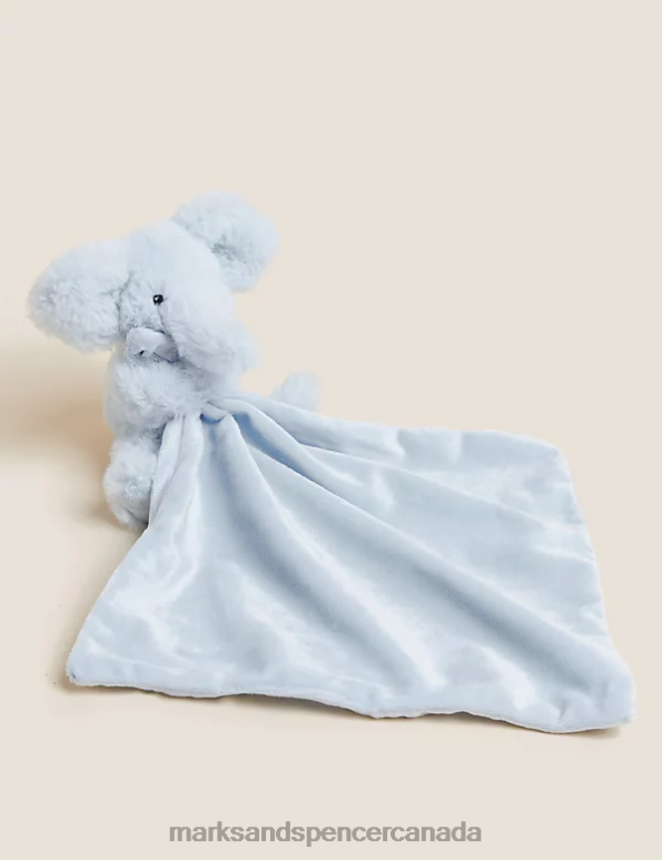 Marks and Spencer near me - Baby Blue Accessories Marks & Spencer Vintage Blue Elephant Comforter 20VTD7782