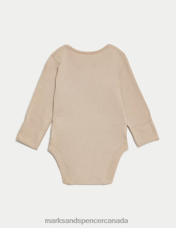 Marks and Spencer sale - Baby Camel Mix Clothing Marks & Spencer 5pk Pure Cotton Bodysuits 20VTD7420