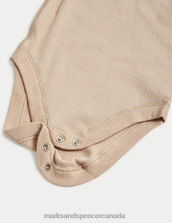 Marks and Spencer sale - Baby Camel Mix Clothing Marks & Spencer 5pk Pure Cotton Bodysuits 20VTD7420