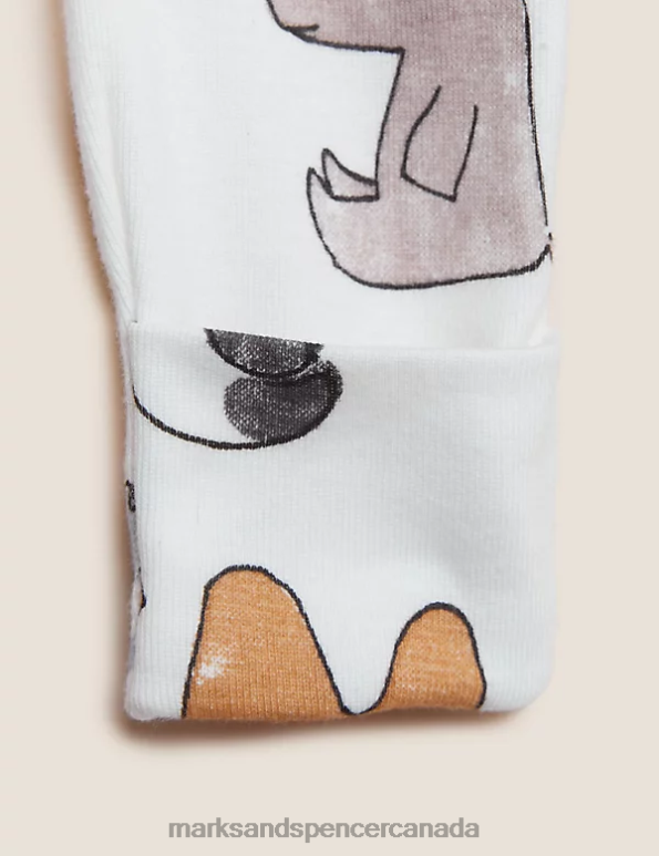 Marks and Spencer near me - Baby Smoke Clothing Marks & Spencer 3pk Hip Dysplasia Pure Cotton Bodysuits 20VTD7548