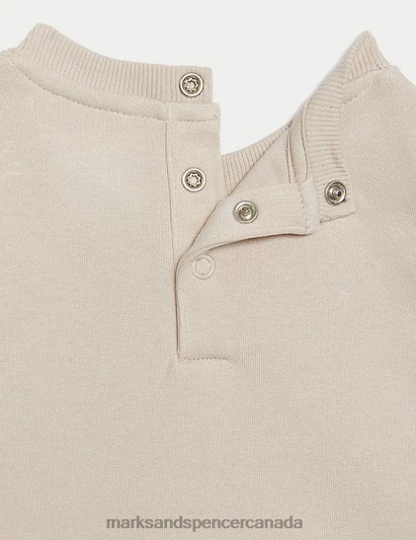 Marks and Spencer sale - Baby Calico Mix Clothing Marks & Spencer Cotton Rich Butterfly Print Sweatshirt 20VTD7610