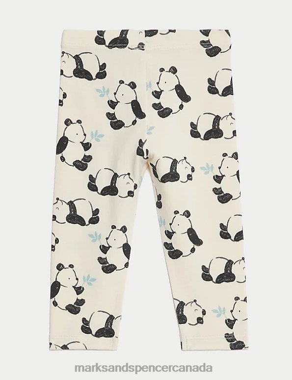 Marks and Spencer near me - Baby Calico Clothing Marks & Spencer Cotton Rich Panda Leggings 20VTD7721