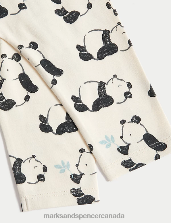 Marks and Spencer near me - Baby Calico Clothing Marks & Spencer Cotton Rich Panda Leggings 20VTD7721