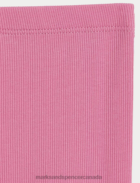 Baby Medium Rose Clothing Marks & Spencer Cotton Rich Leggings 20VTD7947 - Marks and Spencer Canada locations