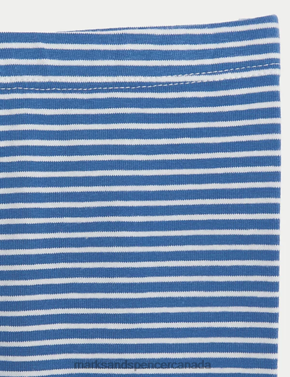 Marks and Spencer near me - Baby Multi Clothing Marks & Spencer 3pk Cotton Rich Striped Leggings 20VTD7279