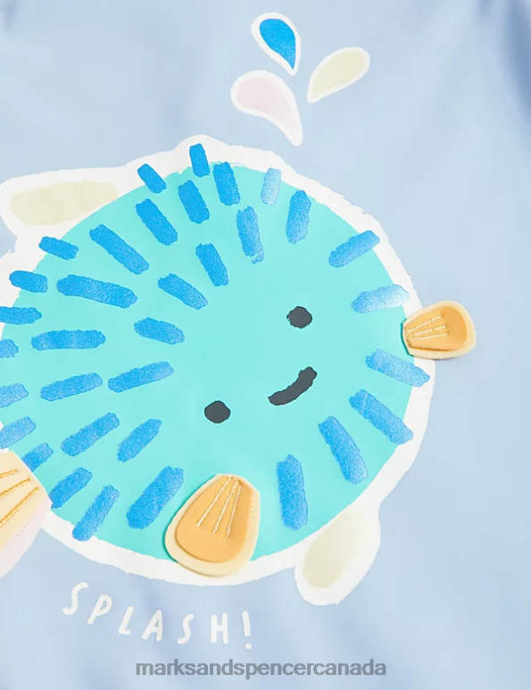 Baby Blue Mix Clothing Marks & Spencer 2pc Fish Swim Set 20VTD7481 - Marks and Spencer outlet