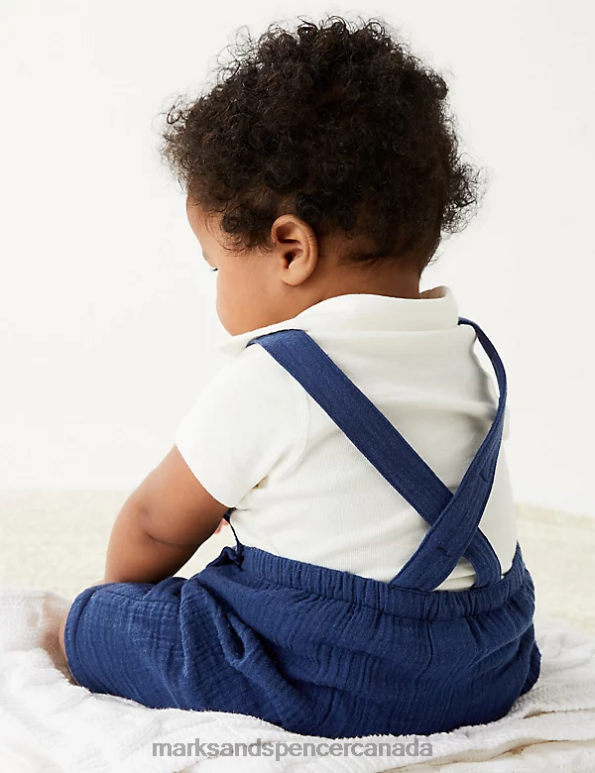 Baby Blue Mix Clothing Marks & Spencer 2pc Pure Cotton Peter Rabbit Outfit 20VTD7398 - Marks and Spencer outlet