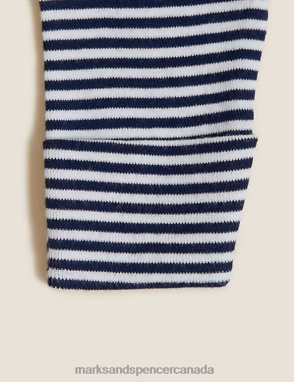 Marks and Spencer sale - Baby Denim Clothing Marks & Spencer 2pc Pure Cotton Dungaree Outfit 20VTD7593