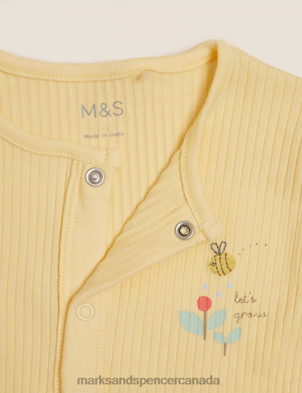 Marks and Spencer sale - Baby Ivory Mix Clothing Marks & Spencer 2pc Pure Cotton Embroidered Outfit 20VTD7407