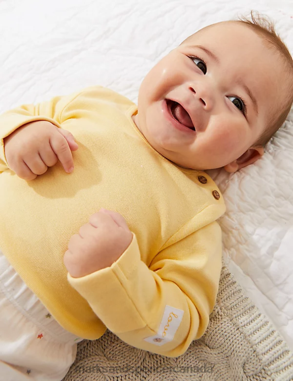 Marks and Spencer near me - Baby Ivory Mix Clothing Marks & Spencer 2pc Pure Cotton Star Outfit 20VTD7428