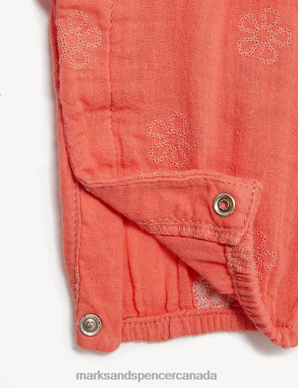 Marks and Spencer sale - Baby Multi Clothing Marks & Spencer Pure Cotton Floral Romper 20VTD7761