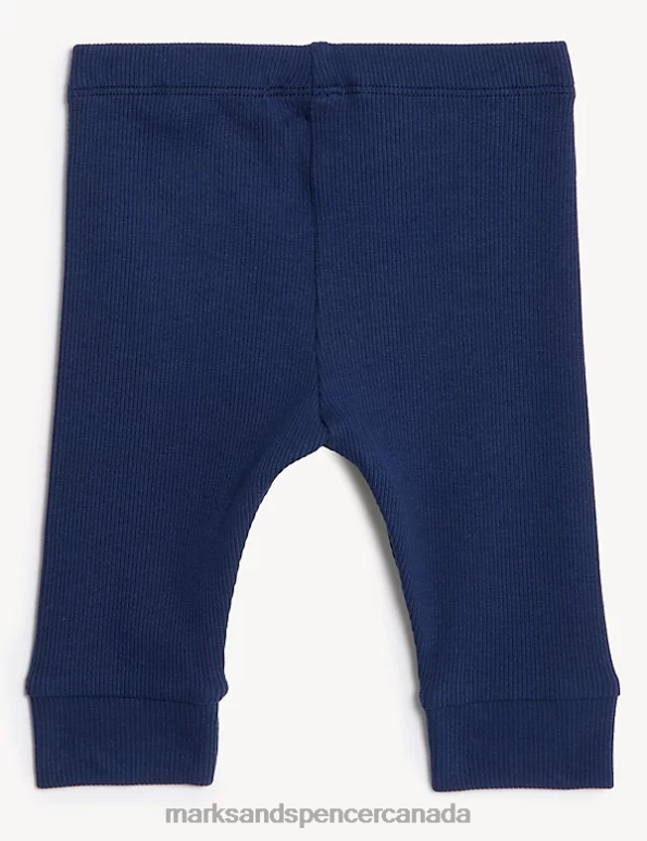 Marks and Spencer Canada - Baby Navy Mix Clothing Marks & Spencer Cotton Seagull Print Outfit 20VTD7444