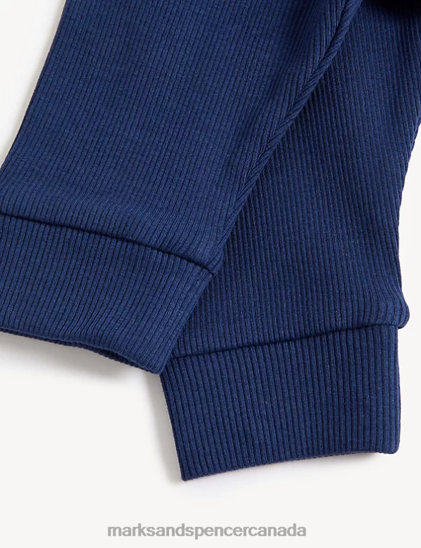 Marks and Spencer Canada - Baby Navy Mix Clothing Marks & Spencer Cotton Seagull Print Outfit 20VTD7444