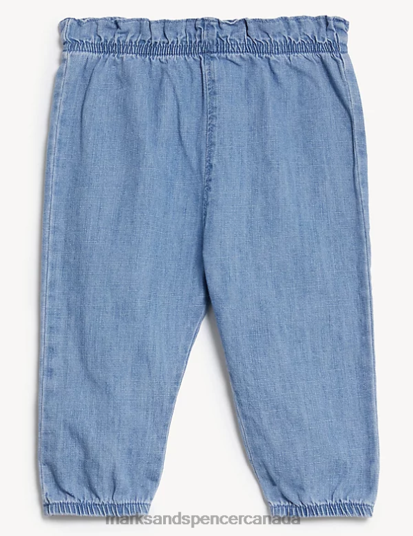 Marks and Spencer near me - Baby Peach Clothing Marks & Spencer 2pc Pure Cotton Floral Outfit 20VTD7754