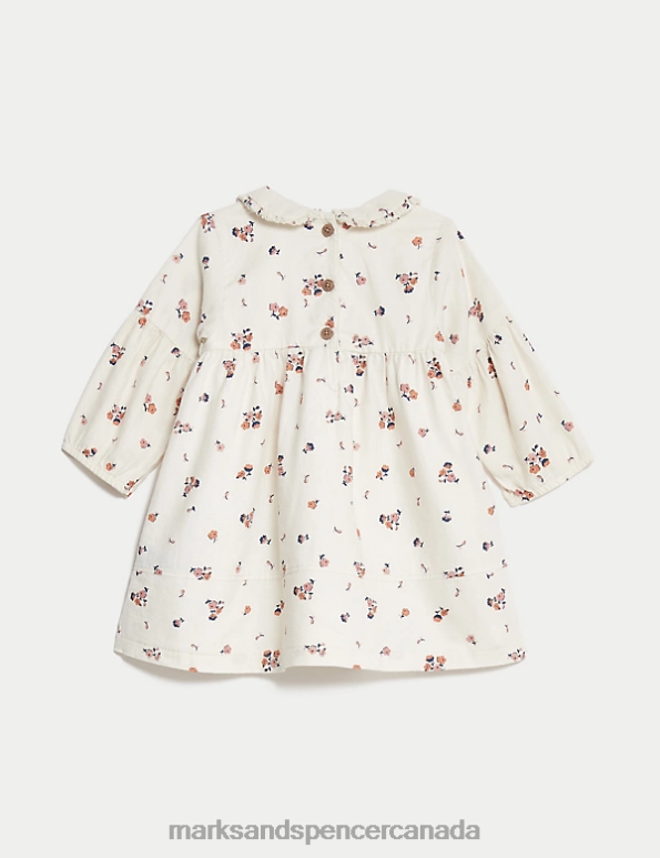 Baby Pink Mix Clothing Marks & Spencer 2pc Cotton Rich Floral Outfit 20VTD7618 - Marks and Spencer online