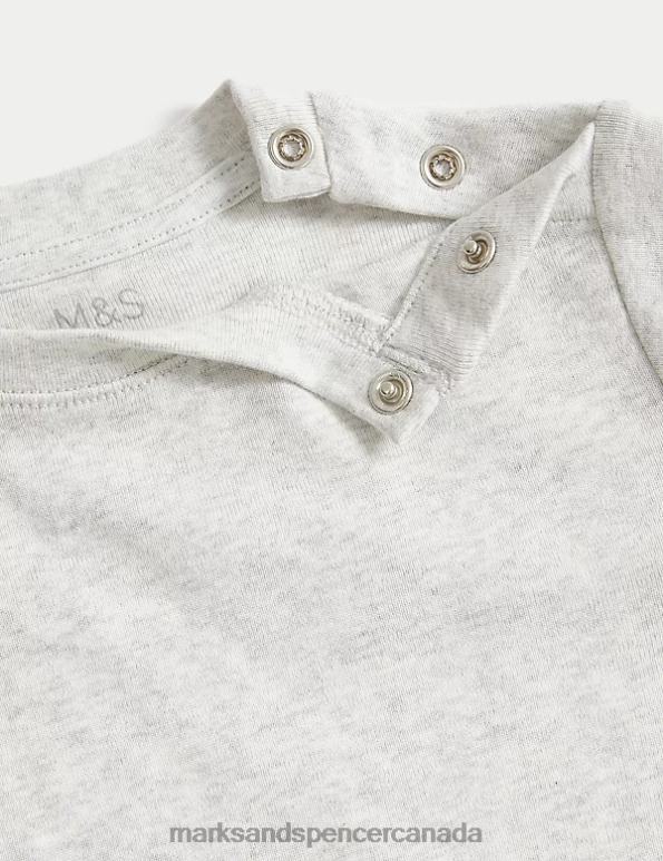 Baby Red Mix Clothing Marks & Spencer 2pc Cotton Rich Striped Dinosaur Outfit 20VTD7374 - Marks and Spencer online