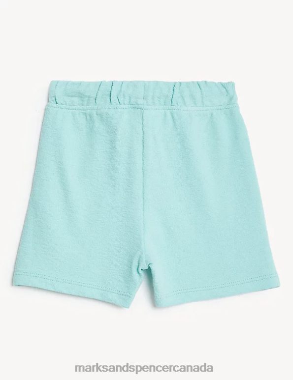 Marks and Spencer sale - Baby Multi Clothing Marks & Spencer 3pk Pure Cotton Printed Shorts 20VTD7361