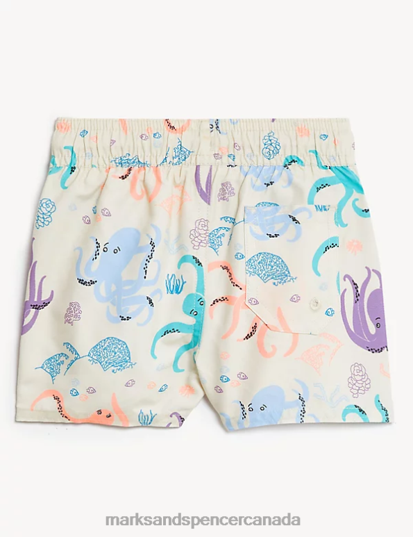 Marks and Spencer near me - Baby Multi Clothing Marks & Spencer Octopus Print Swim Shorts 20VTD7570