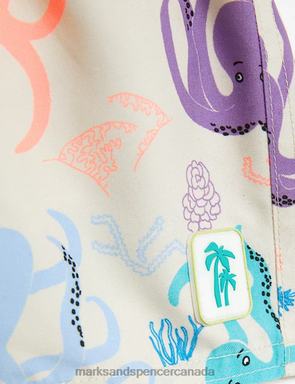 Marks and Spencer near me - Baby Multi Clothing Marks & Spencer Octopus Print Swim Shorts 20VTD7570