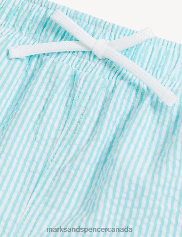 Marks and Spencer Canada - Baby Multi Clothing Marks & Spencer Striped Swim Shorts 20VTD7278