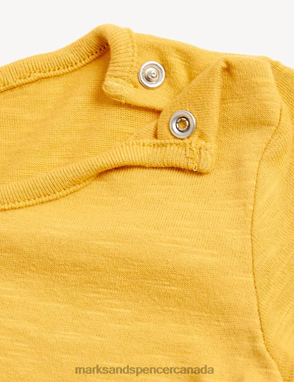 Marks and Spencer Canada - Baby Multi Clothing Marks & Spencer 3pk Pure Cotton T-Shirts 20VTD7295