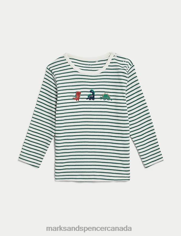Marks and Spencer sale - Baby Multi Clothing Marks & Spencer 3pk Pure Cotton Tops 20VTD7242