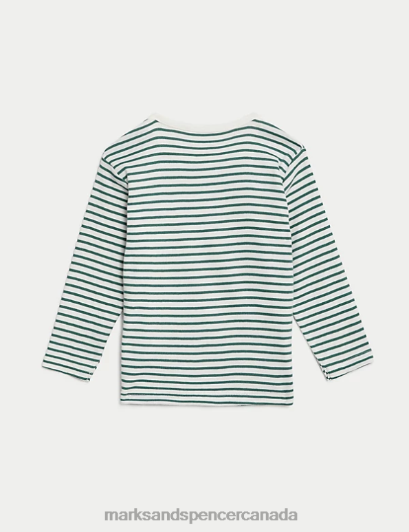 Marks and Spencer sale - Baby Multi Clothing Marks & Spencer 3pk Pure Cotton Tops 20VTD7242