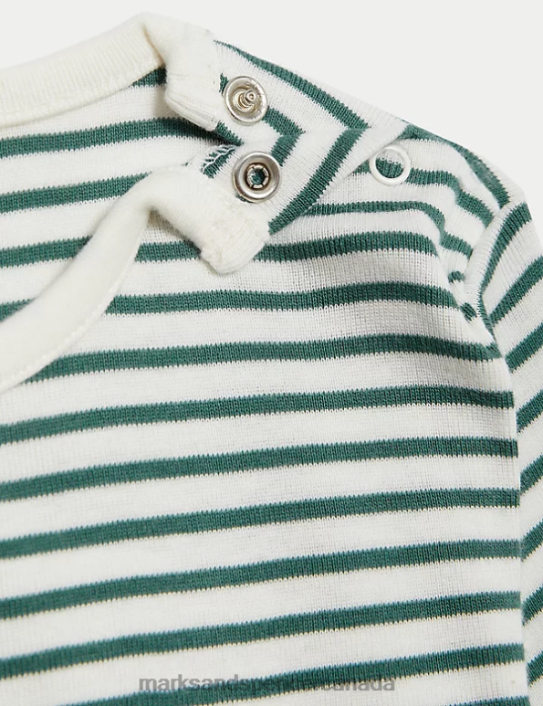 Marks and Spencer sale - Baby Multi Clothing Marks & Spencer 3pk Pure Cotton Tops 20VTD7242