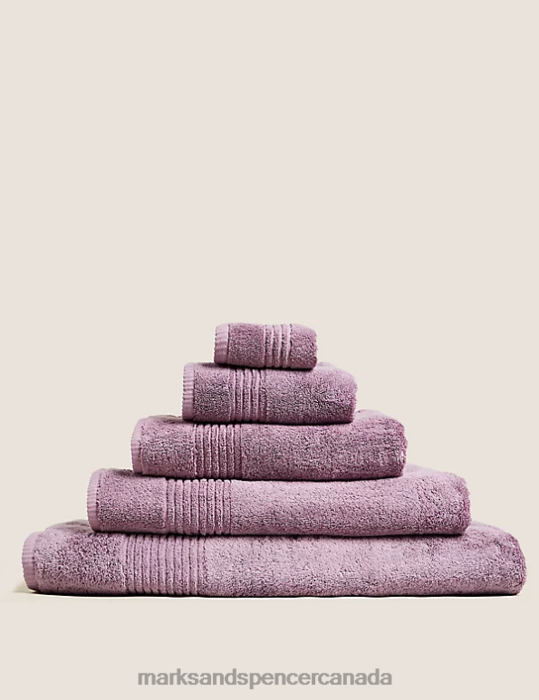 Unisex Amethyst Accessories Marks & Spencer Egyptian Cotton Luxury Towel 20VTD3632 - Marks and Spencer outlet