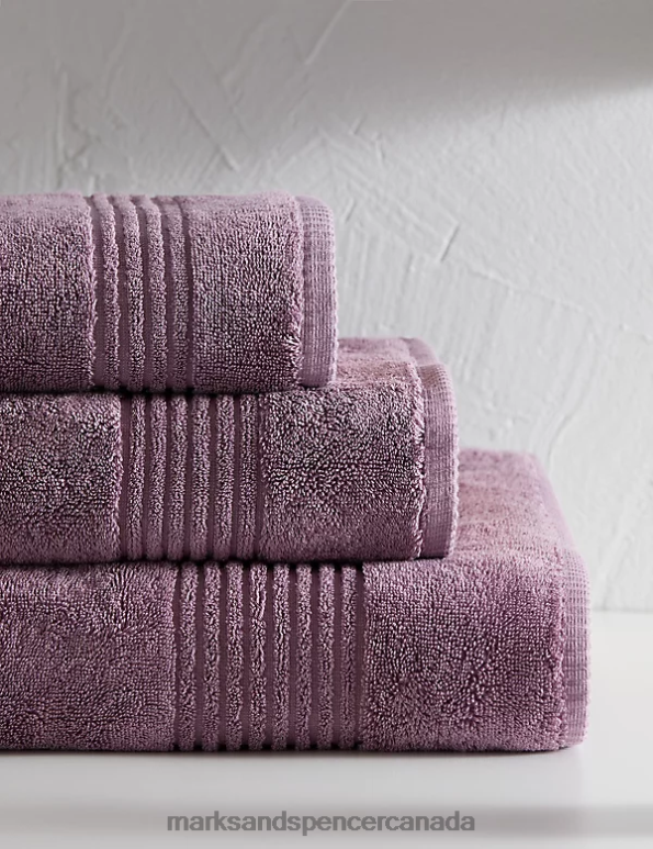 Unisex Amethyst Accessories Marks & Spencer Egyptian Cotton Luxury Towel 20VTD3632 - Marks and Spencer outlet