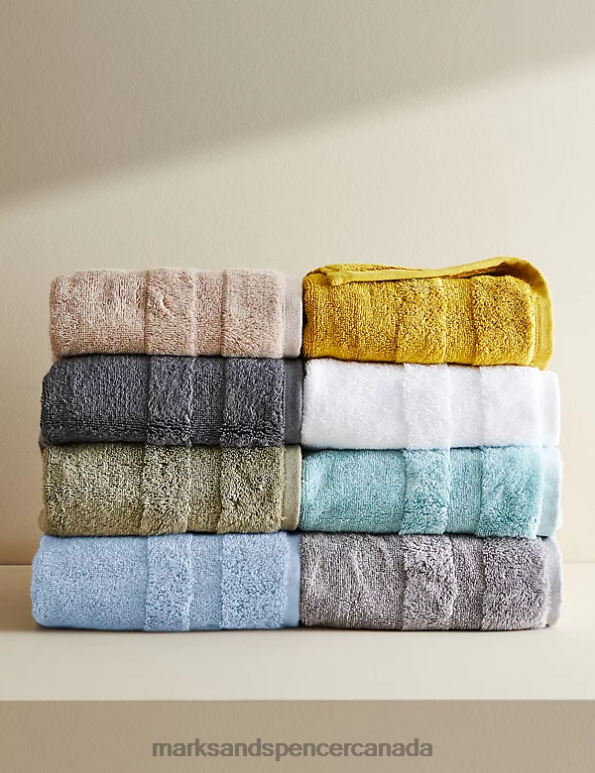 Marks and Spencer sale - Unisex Chambray Accessories Marks & Spencer Ultimate Turkish Luxury Cotton Towel 20VTD3603