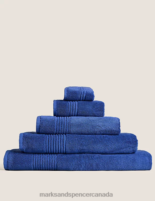 Marks and Spencer Canada - Unisex Cobalt Accessories Marks & Spencer Egyptian Cotton Luxury Towel 20VTD3627