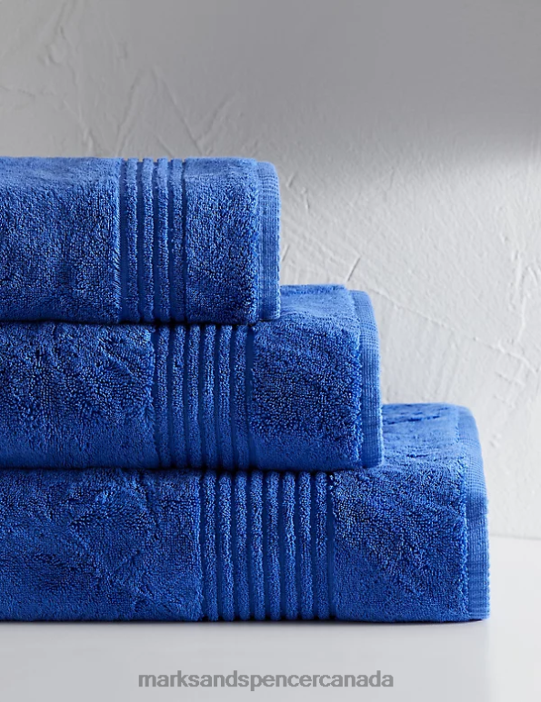 Marks and Spencer Canada - Unisex Cobalt Accessories Marks & Spencer Egyptian Cotton Luxury Towel 20VTD3627