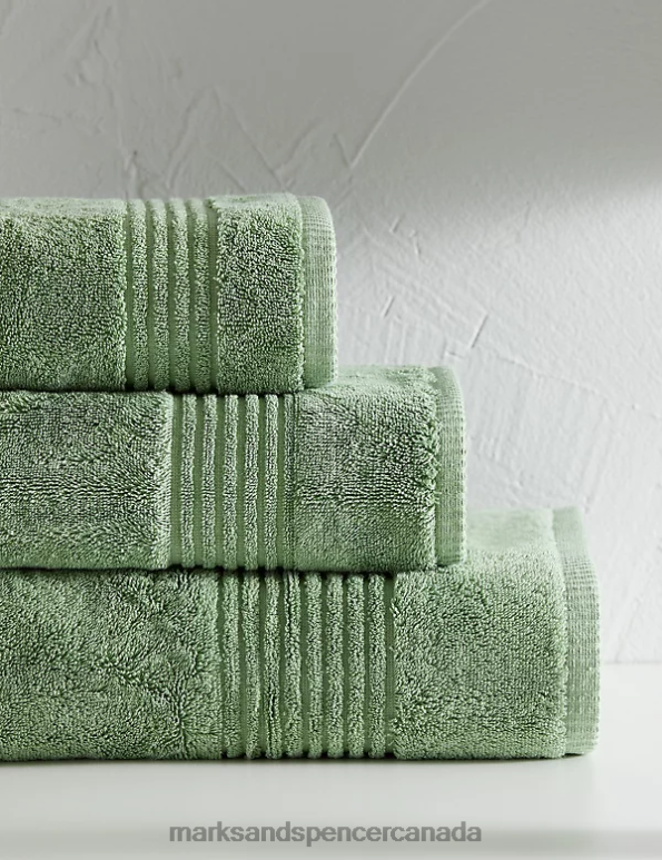 Marks and Spencer Canada - Unisex Fern Accessories Marks & Spencer Egyptian Cotton Luxury Towel 20VTD3651