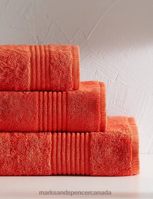 Unisex Ginger Accessories Marks & Spencer Egyptian Cotton Luxury Towel 20VTD3619 - Marks and Spencer Canada locations