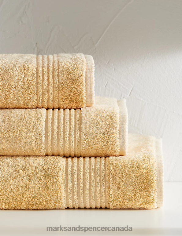 Unisex Honey Accessories Marks & Spencer Egyptian Cotton Luxury Towel 20VTD3631 - Marks and Spencer Canada locations