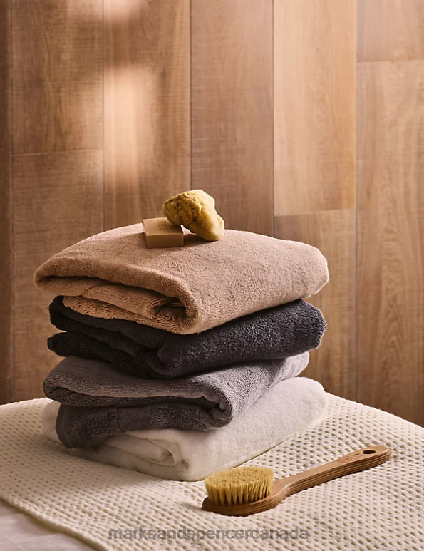 Marks and Spencer near me - Unisex Khaki Accessories Marks & Spencer Ultimate Turkish Luxury Cotton Towel 20VTD3596