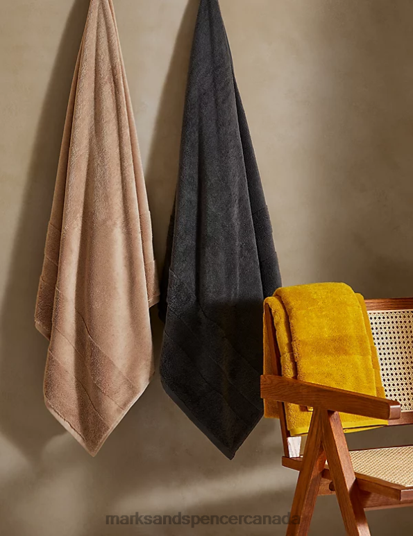 Marks and Spencer Canada - Unisex Mocha Accessories Marks & Spencer Ultimate Turkish Luxury Cotton Towel 20VTD3601