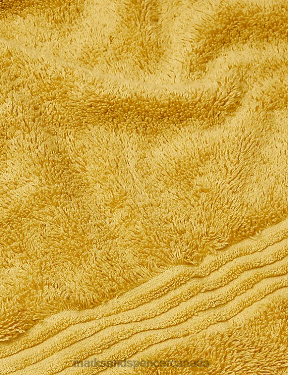 Unisex Mustard Accessories Marks & Spencer Egyptian Cotton Luxury Towel 20VTD3625 - Marks and Spencer Canada locations