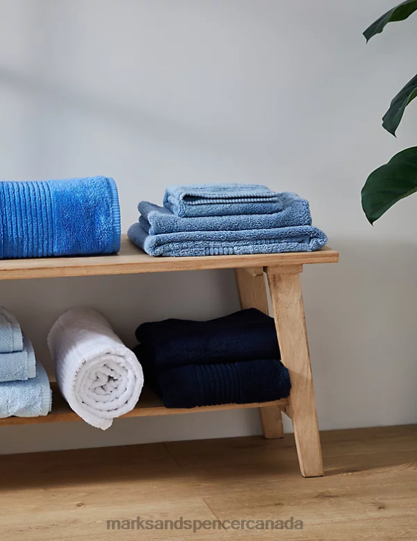 Unisex Navy Accessories Marks & Spencer Egyptian Cotton Luxury Towel 20VTD3624 - Marks and Spencer online