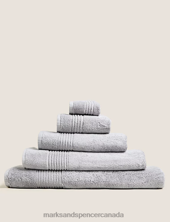 Marks and Spencer sale - Unisex Silver Grey Accessories Marks & Spencer Egyptian Cotton Luxury Towel 20VTD3617