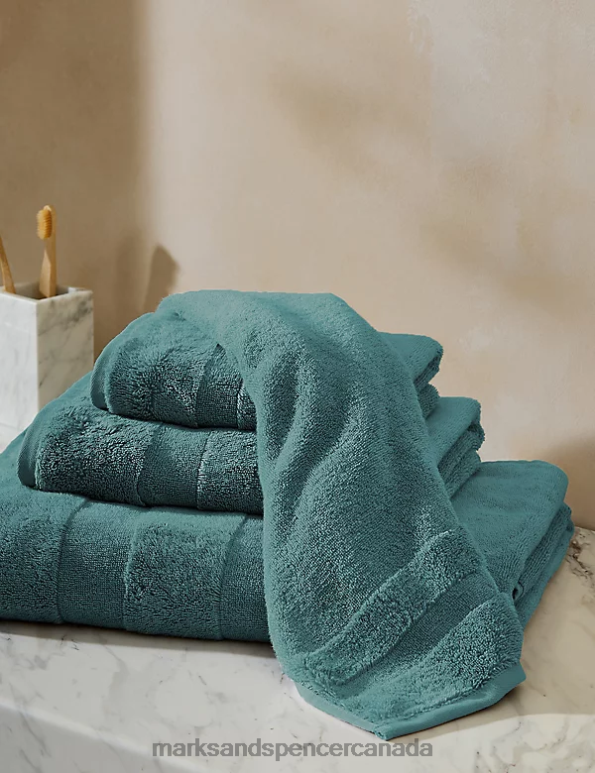 Unisex Teal Accessories Marks & Spencer Ultimate Turkish Luxury Cotton Towel 20VTD3606 - Marks and Spencer outlet