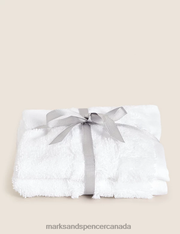 Marks and Spencer Canada - Unisex White Accessories Marks & Spencer Ultimate Turkish Luxury Cotton Towel 20VTD3595