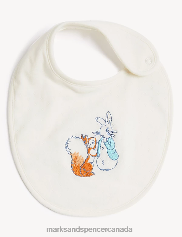 Marks and Spencer sale - Unisex Cream Mix Clothing Marks & Spencer 4pc Cotton Rich Peter Rabbit Starter Set 20VTD7425