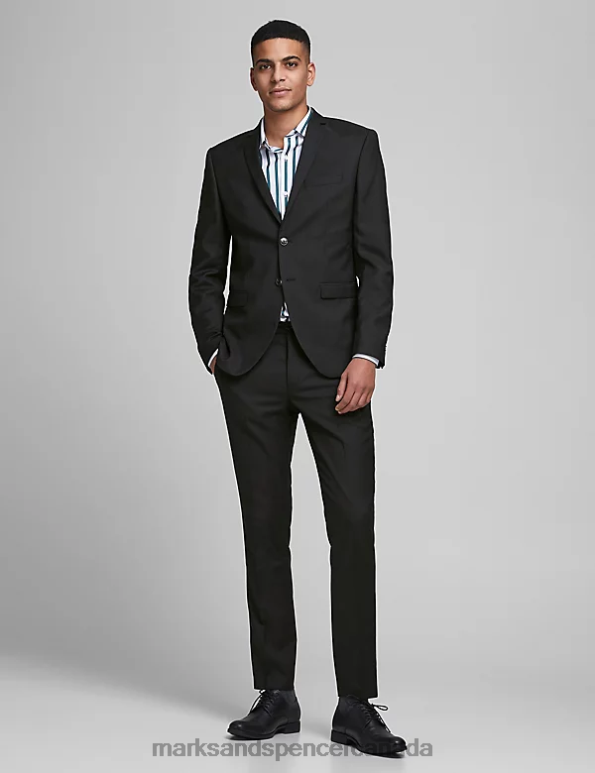 Unisex Black Clothing Marks & Spencer Tailored Fit Blazer 20VTD6203 - Marks and Spencer Canada locations