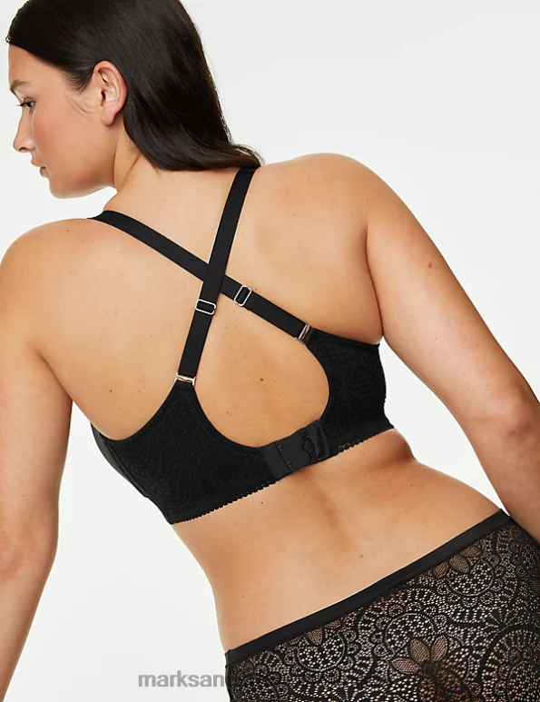 Marks and Spencer sale - Unisex Black Clothing Marks & Spencer Body Soft Non Wired Plunge Bra 20VTD4024