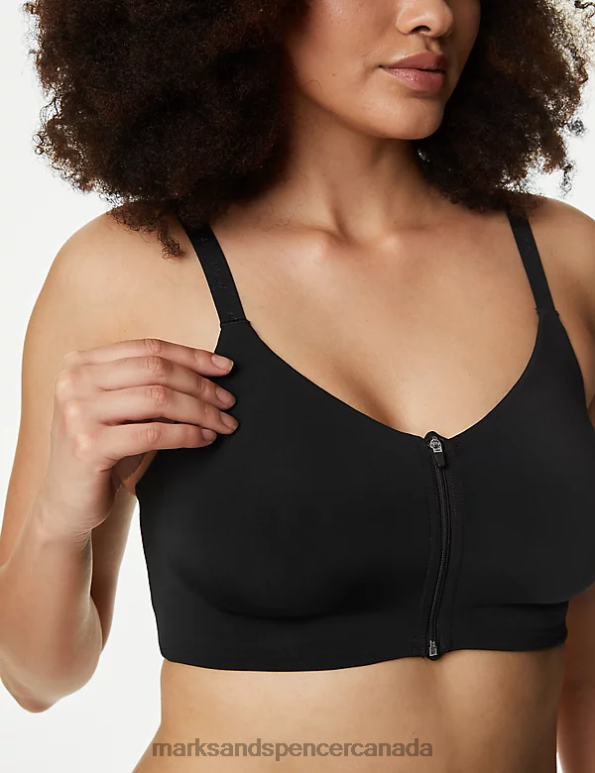 Unisex Black Clothing Marks & Spencer Flexifit Non Wired Full Cup Bra 20VTD4361 - Marks and Spencer Canada locations