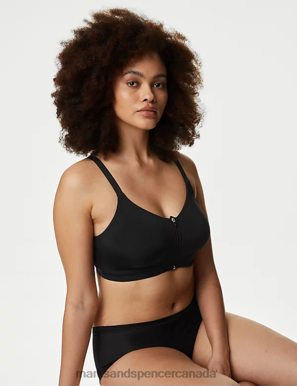 Unisex Black Clothing Marks & Spencer Flexifit Non Wired Full Cup Bra 20VTD4361 - Marks and Spencer Canada locations