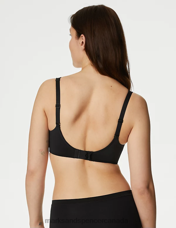 Marks and Spencer sale - Unisex Black Clothing Marks & Spencer Flexifit Wired Minimiser Bra 20VTD3966