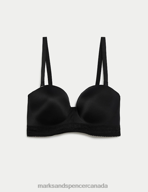 Marks and Spencer sale - Unisex Black Clothing Marks & Spencer Flexiwired Post Surgery Strapless Bra 20VTD4651